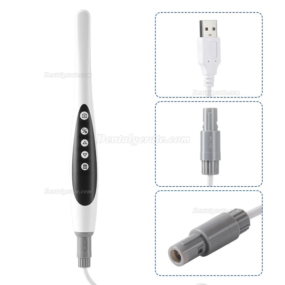 Dental USB Digitale Intraoralkamera 2.0MP Pixel 6 LED-Leuchten
